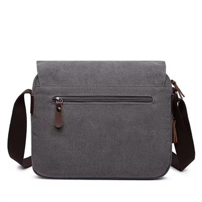 Canvasio plátená taška cez rameno Ohry Čierna 8L