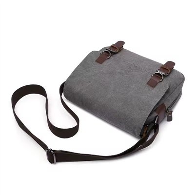 Canvasio plátená taška cez rameno Ohry Čierna 8L