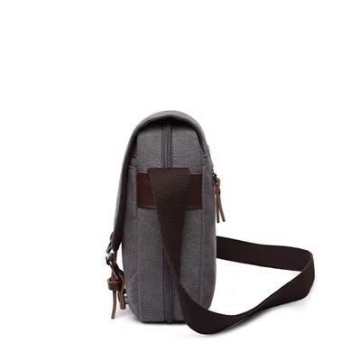 Canvasio plátená taška cez rameno Ohry Čierna 8L