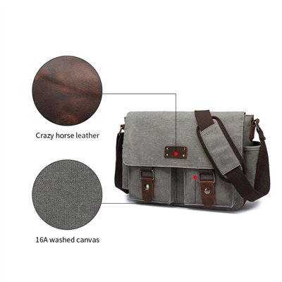 Canvasio plátená taška Chante Čierna 9L