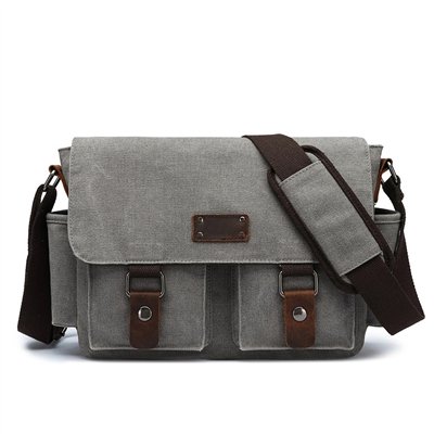 Canvasio plátená taška Chante Šedá 9L