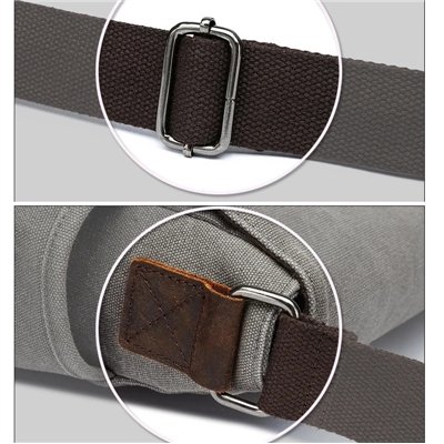 Canvasio plátená taška Chante Šedá 9L