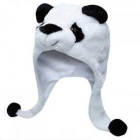 Plyšová zvieracia čapica animal - Panda