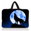 Taška Huado na notebook do 10.2" Vlk vyjúci na mesiac