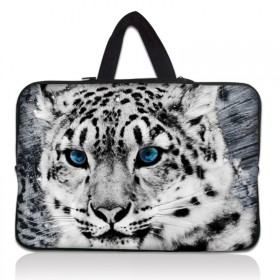 Taška Huado na notebook do 12.1" Snežný leopard