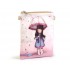 Dievčenská kabelka cez rameno Dievčatko v daždi