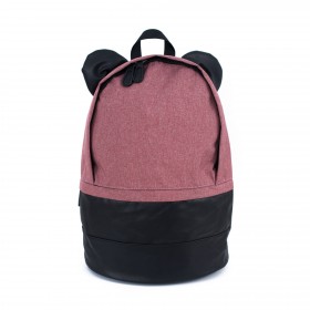 Himawari guľatý batoh s uškami NR16 Ružový