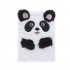 Plyšový zápisník denník A5 Panda Biela