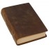 Zápisník - Diár z pravej kože 19x14 cm Traditional Hnedý